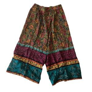 Vintage Campus Casuals Boho Wide Pants